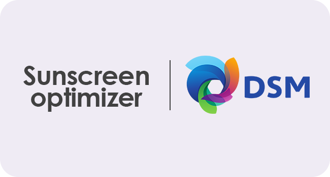Sunscreen-optimizer DSM